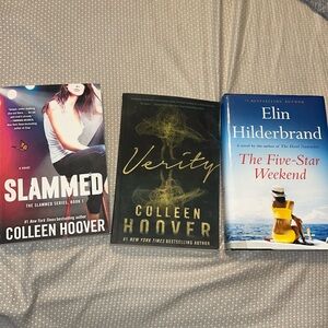 Colleen Hoover and Elin Hilderbrand Adult Book 3